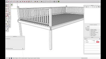 My favorite Sketchup Plugins: Deck Builder
