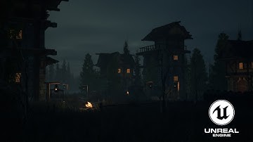 I Built A Medieval Village Using Only Unreal Engine 5