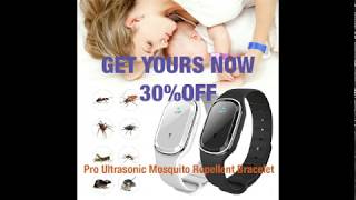 PRO ULTRASONIC MOSQUITO REPELLENT BRACELET