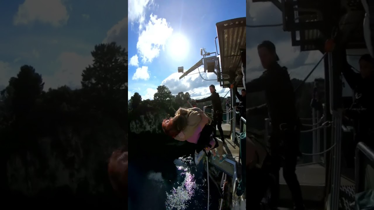 A fall of trust in the most exhilarating bungee jump in New Zealand.Who would you dare do this with?