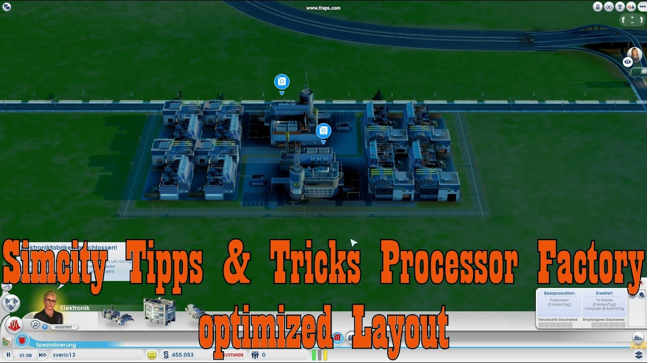 Simcity Tips & Tricks - Processor Factory