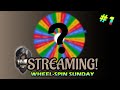 FIRST OFFICIAL WHEEL-SPIN SUNDAY STREAM! (Deciding THE FIRST Community-Voted Game)