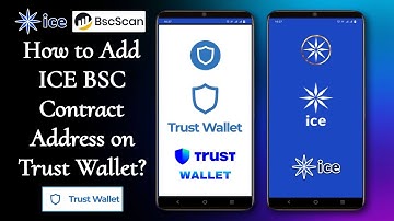 How to Add ICE BSC Contract Address on Trust Wallet | How to Input ICE BNB SmartChain Address on Ice