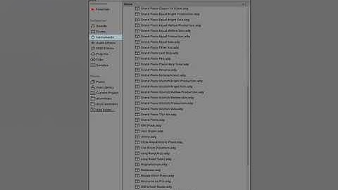 Ableton Live 10 Standard: A tour of all default Instruments