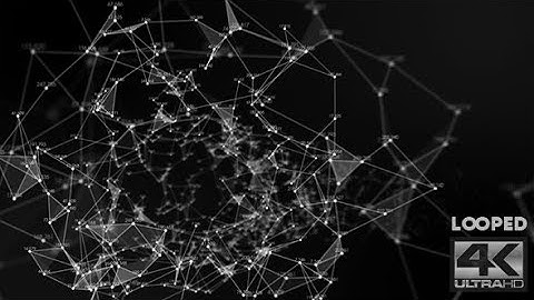 Plexus Tunnel Loop With Numbers Ver.2 - VideoHive