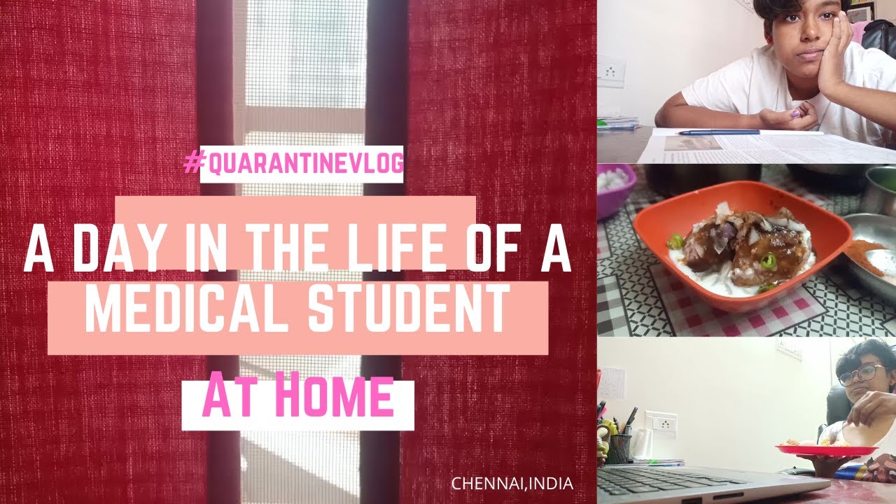 [VLOG] A Day in the life of A Medical Student at Home |During COVID-19 ...