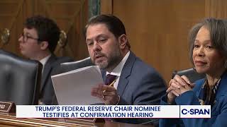 Sen. Ruben Gallego D-Az To Kevin Warsh You Or Trump Lying About Interest Rate