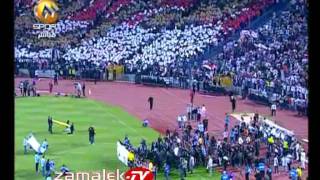 دخلة الزمالك في مباراة المئوية   نادي الزمالك مدرسة الفن والهندسة   مودرن سبورت