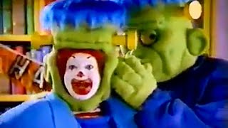 1995 McDonalds 'What Am I Gonna Be For Halloween?' Commercial 