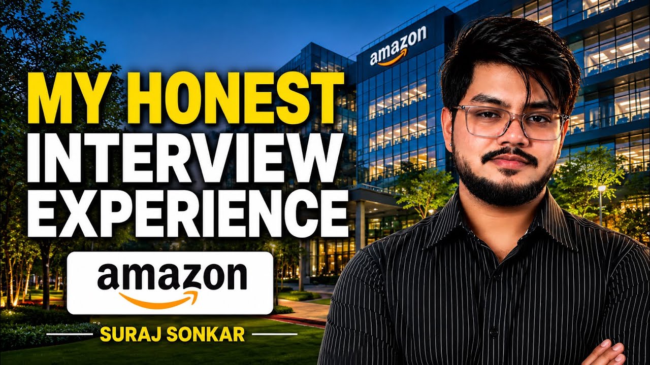 My Honest Interview Experience at Amazon | @amazon | Interview at ...