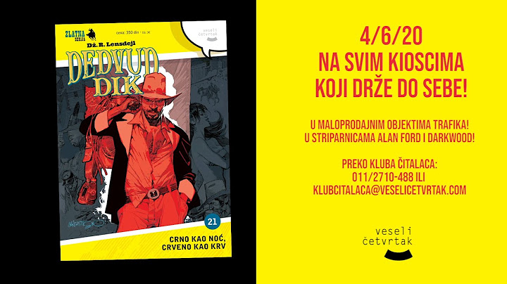 Zlatna serija #21 – Crno kao noć, crveno kao krv