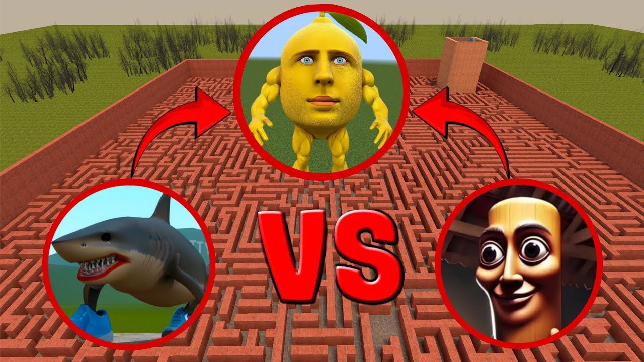 TUNG TUNG SAHUR vs SCP-096 vs SONIC TAPES | Garry’s Mod Epic Battle
