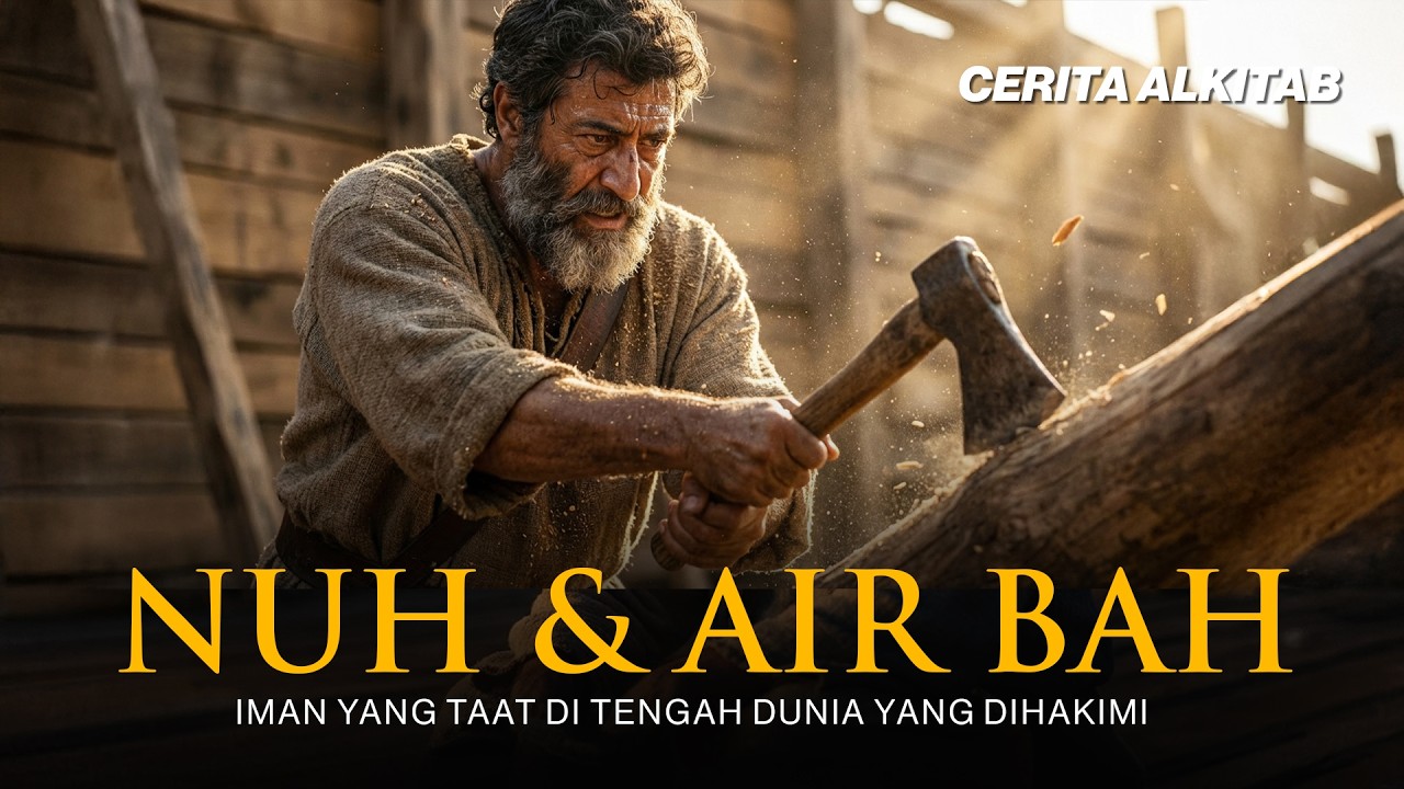 Cerita Alkitab: Nuh dan Air Bah | Iman yang Taat di Tengah Dunia yang Dihakimi
