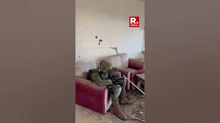 Israeli Soldiers Recreate Hamas Leader Yahya Sinwar’s Final Moments From Drone Footage