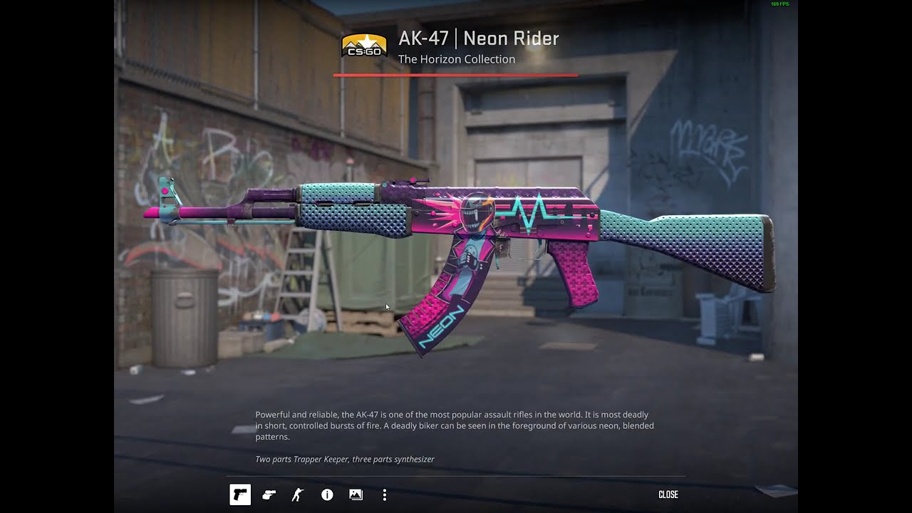 AK-47 | Neon Rider MW (Unbox)