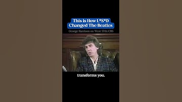 George Harrison: How LSD Changed The Beatles #Shorts #Music #Beatles