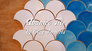 Abanico Fish Scale Tile | Tile Design by Clay Imports