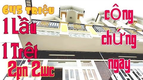 Bán nhà chính chủ 1 lầu 1 trệt giá rẻ 2p.n 2wc 645 triệu T.L cuối Hóc Môn Phan Văn Hớn nd bao c.c