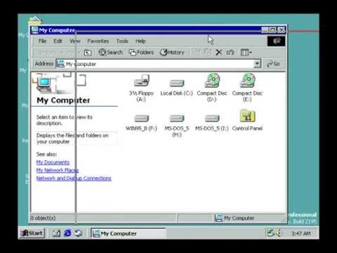 running windows 2000 (w2k) professional on a VM