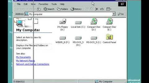 running windows 2000 (w2k) professional on a VM