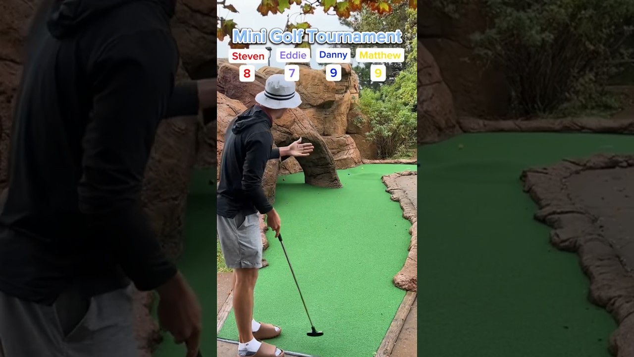 Mini golf tournament #4 | Hole 4 Part 1 