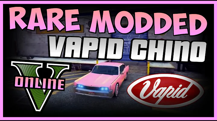 GTA 5 ONLINE - RARE MODDED VAPID CHINO ! (CAR SHOWCASE)