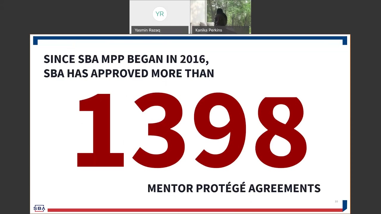 The SBA's All Small Mentor Protégé Program The Basics - A Maryland PTAC Webinar