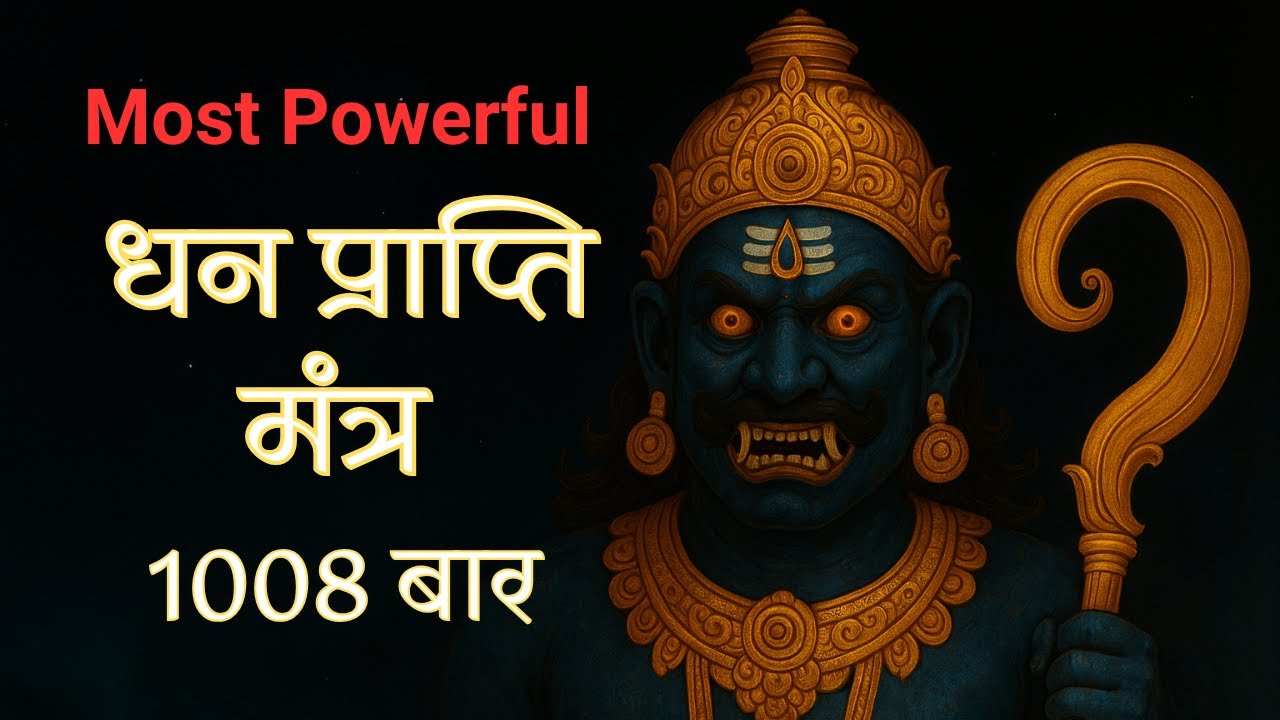 Rahu Mantra 1008 Times | Om Neelvarnaya Vidmahe | Extremely Powerful Rahu Beej Mantra for Money