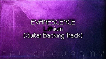 Evanescence - Lithium (Guitar Backing-Track)