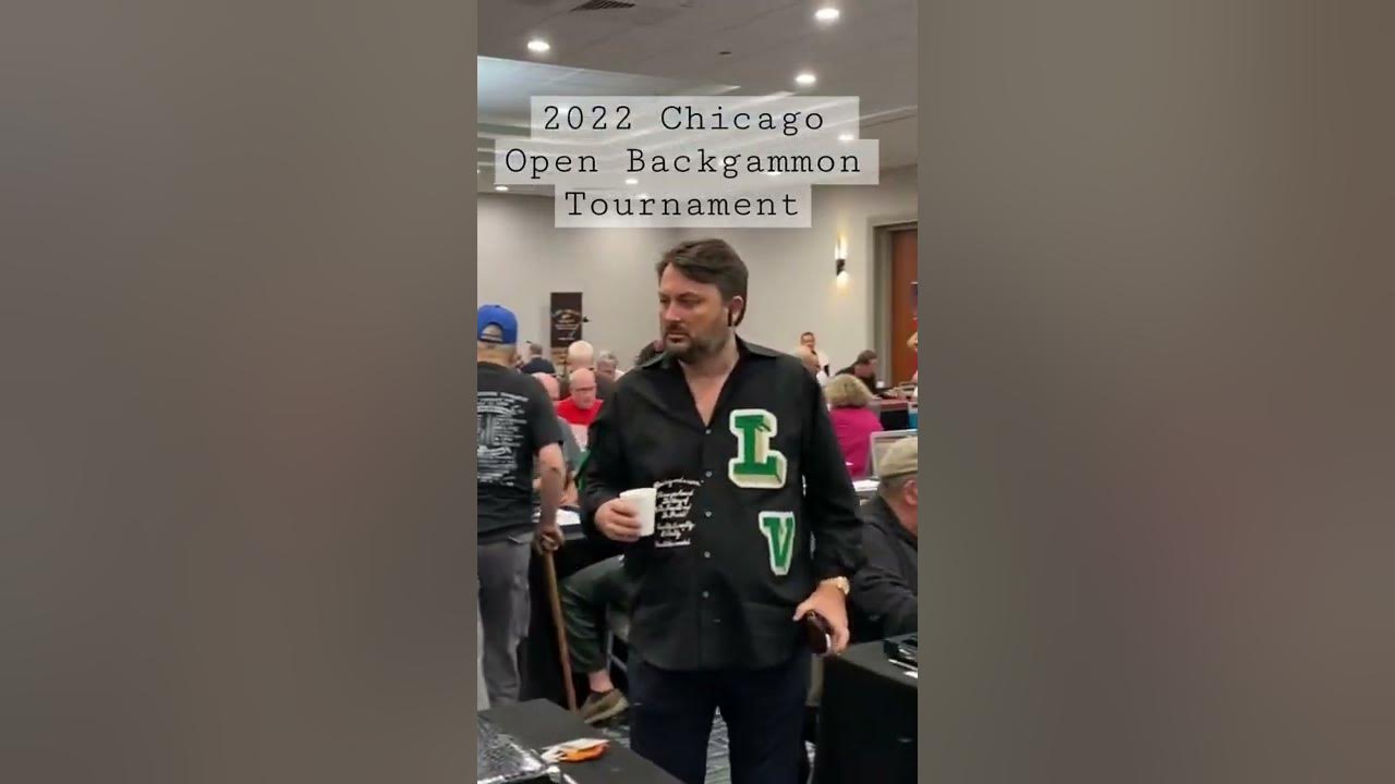 2022 Chicago Open Backgammon Tournament Main Playing Room YouTube