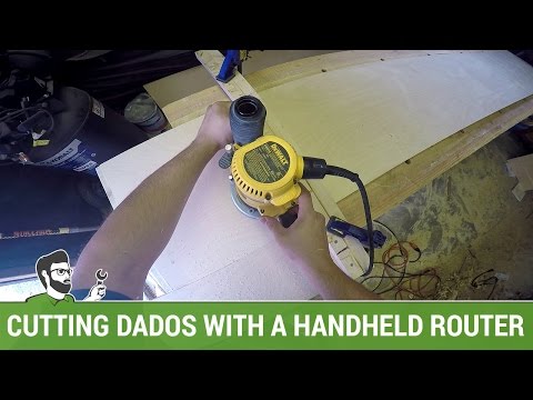 Guide for Cutting Dados with a Hand Held Router