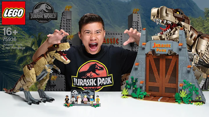 LEGO JURASSIC PARK: T. REX RAMPAGE!!! Biggest LEGO...