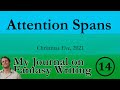 Attention Spans  (Writing Journal #14)