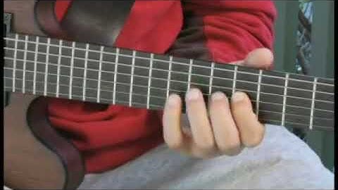 How to Play the Db (D-Flat) Melodic Minor Scale on Guitar