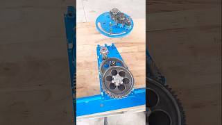 Assembly gear transmission for drill machine #detail #machine