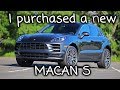 New car, Porsche Macan S, quick look