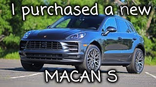 New car, Porsche Macan S, quick look