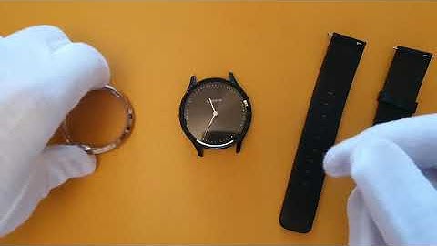 Hybrid smartwatch disassemble! GARMIN VIVOMOVE HR