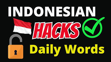 Indonesian Hacks for Daily Conversation | Learn Indonesian