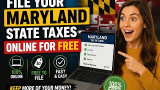 How to file your Maryland state taxes online for free