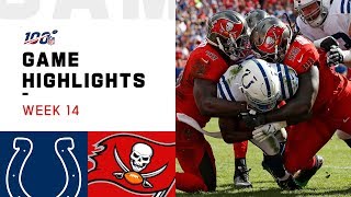 Colts vs. Buccaneers Week 14 Highlights | NFL 2019