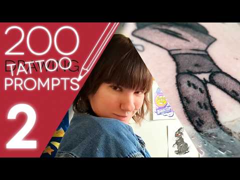 20 Designs, 1 Tattoo - 200 TATTOO PROMPTS #2