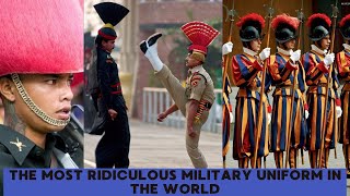The most ridiculous military uniform in the world/#Pakistan Indian border guard #Army #Greek Evzones