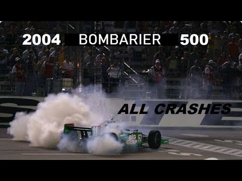 zachary quinto All Indycar Crashes from the 2004 Bomardier 500