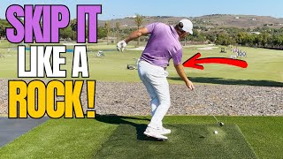 Right Arm Rock Skipping Action for Incredible Power in Your Golf Swing!