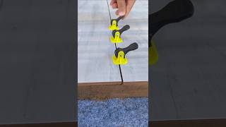 Floor Tile Leveling Spacers for Even Results #tools #diy #gadgets #shorts