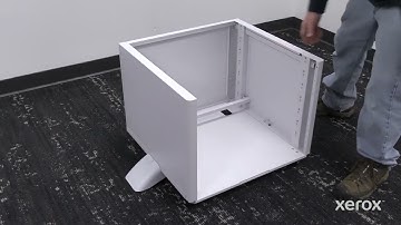 Xerox® VersaLink® C625 Color Multifunction Printer Adjustable Stand Install