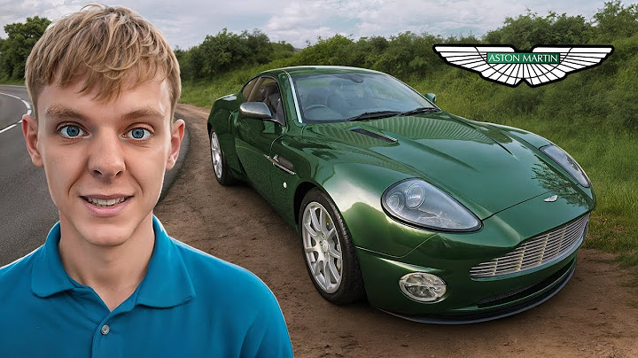 I ATTEMPTED TO DRIVE MY FLOODED 1 OF 94 ASTON MARTIN VANQUISH