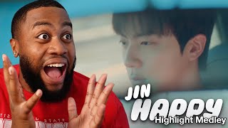 진 (Jin) 'Happy' Highlight Medley HAPPY Reaction!