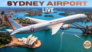 🔴  LIVE Sydney Airport Monday Planespotting | AA73 Flagship Retro Livery | 03rd August 2026